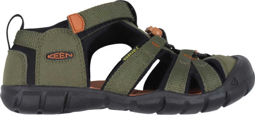 Sandaler - Seacamp II CNX Y - Dark Olive/Gold Flamme - - 37 - Sandals