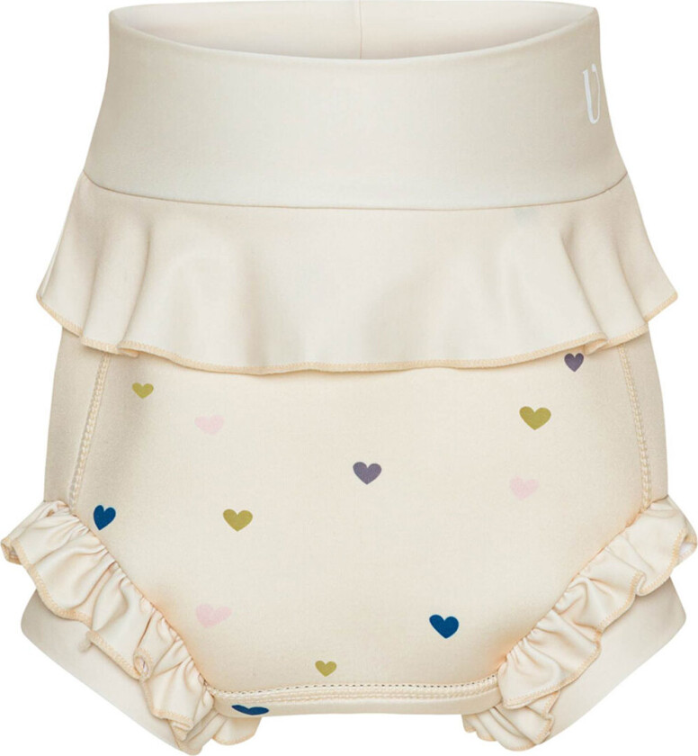 Svømmebleie - Neo - Melk Hearts - - 1-2 år (80-92) - Svømmebleie