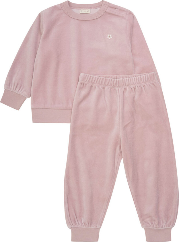 Veloursett - Shadow Grå - - 2 år (92) - Genser