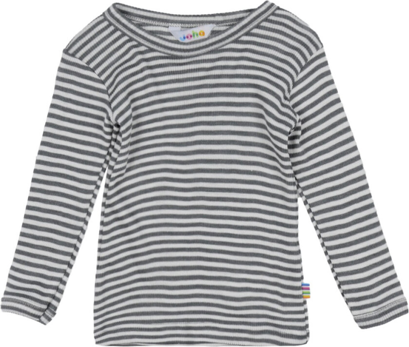 Genser - Rib - Ull/Silke - Mørkegrå - - 170 - Genser