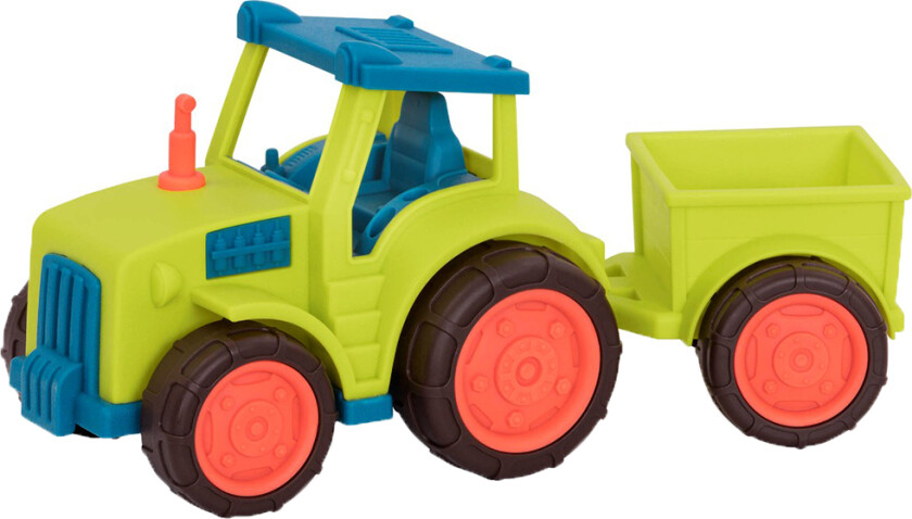 Bil - Happy Cruisers - 30 cm - Traktor m. Trailer - - OneSize - Bil