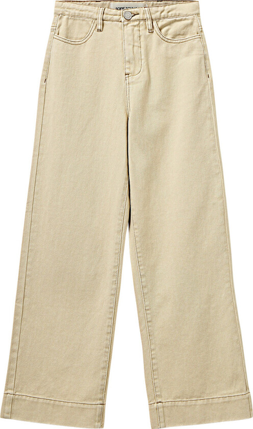 Jeans - Off White - - 10 år (140) - Jeans