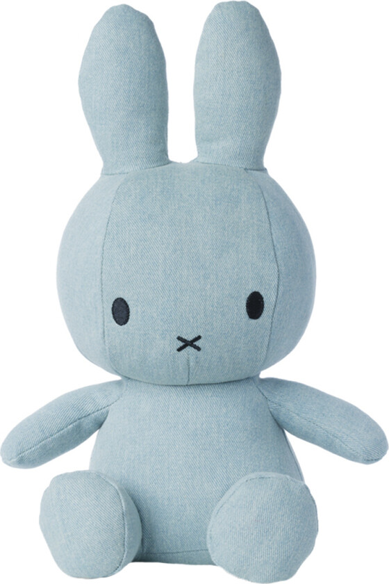 Kosedyr - 33 cm - Miffy Sitting - Light Vask Denim - - OneSize - Kosedyr