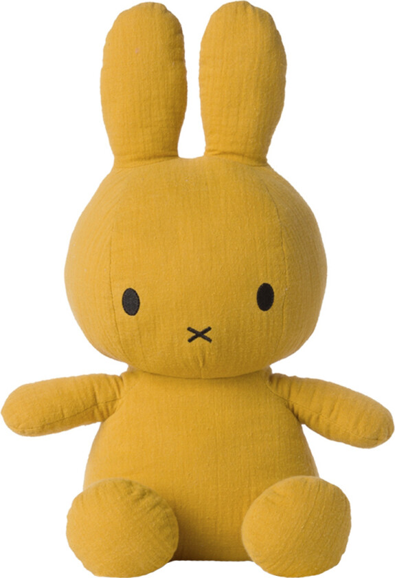 Kosedyr - 33 cm - Miffy Muslin - Gul - - OneSize - Kosedyr