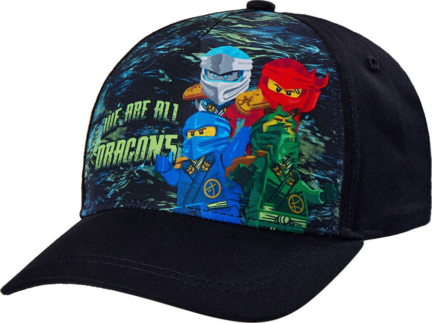 Ninjago Caps - LwAgan - Black - - 54-56 cm - Caps