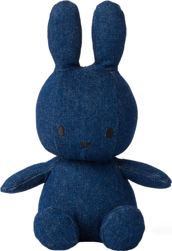 Kosedyr - 23 cm - Miffy - Rå Denim - - OneSize - Kosedyr