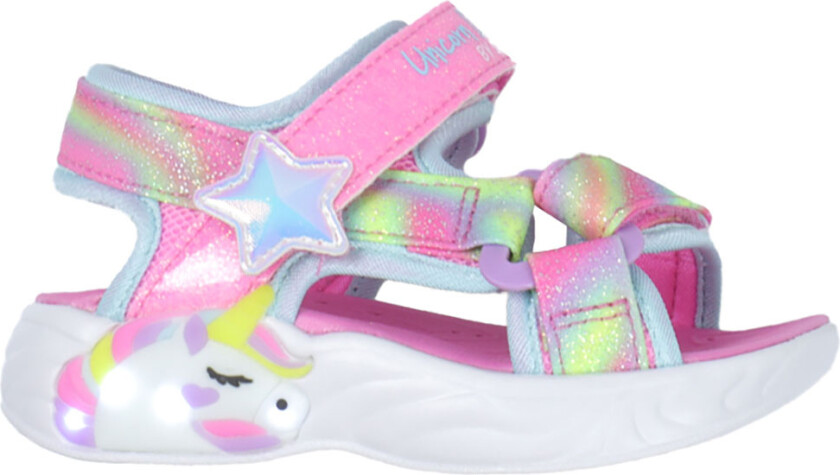 Sandaler m. Lys - Dreamy Enhjørninger - Rosa/Multi - - 23 - Sandals