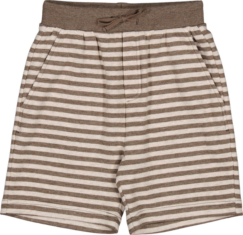 Shorts - Pelon S - Brown Stripe Melange - - 10 år (140) - Shorts