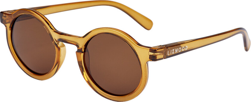 Solbriller - Darla - Mustard Transparent - - 1-3 år (80-98) - Solbriller