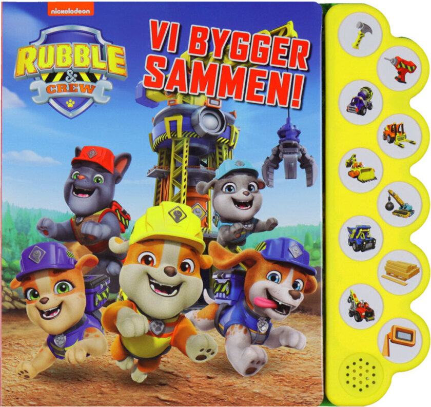 Bok med lyd - Rubble & Crew - Vi bygger sammen - - OneSize - Bok m. lyd