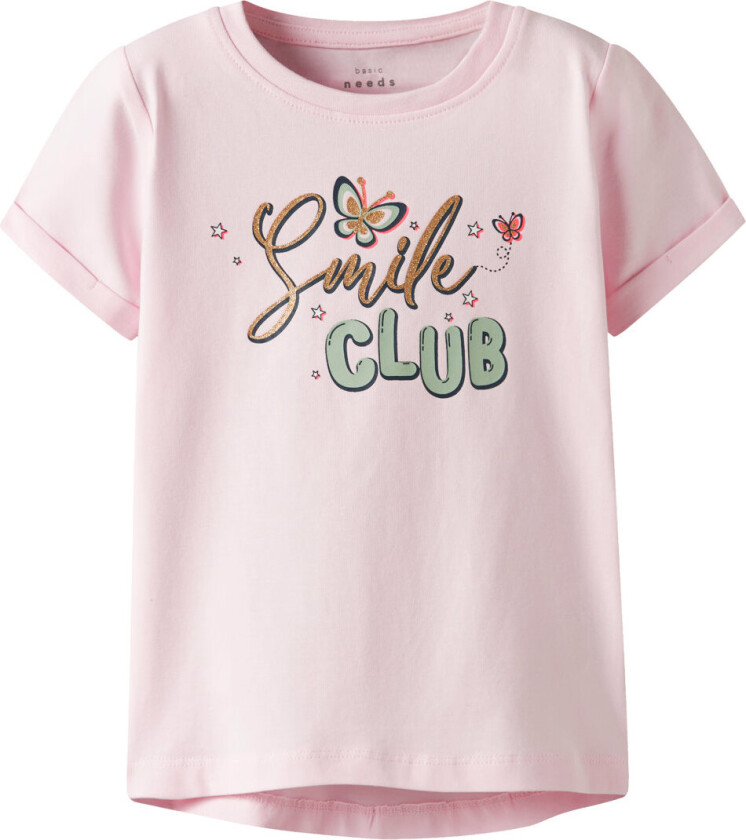 T-skjorte - NmfVix - Ballerina/Smil klubb - - 2 år (92) - T-skjorte