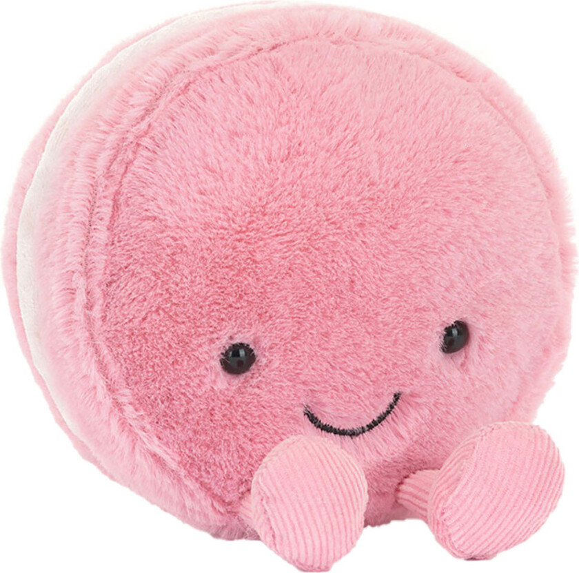 Kosedyr - 12x10 cm - Amuseables Mia Macaron - Framboise - - OneSize - Kosedyr