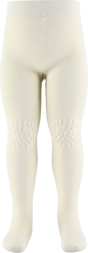 Strømpebukser med Antiskli - Bambus - Off White - - 12-18 md - Strømpebukser