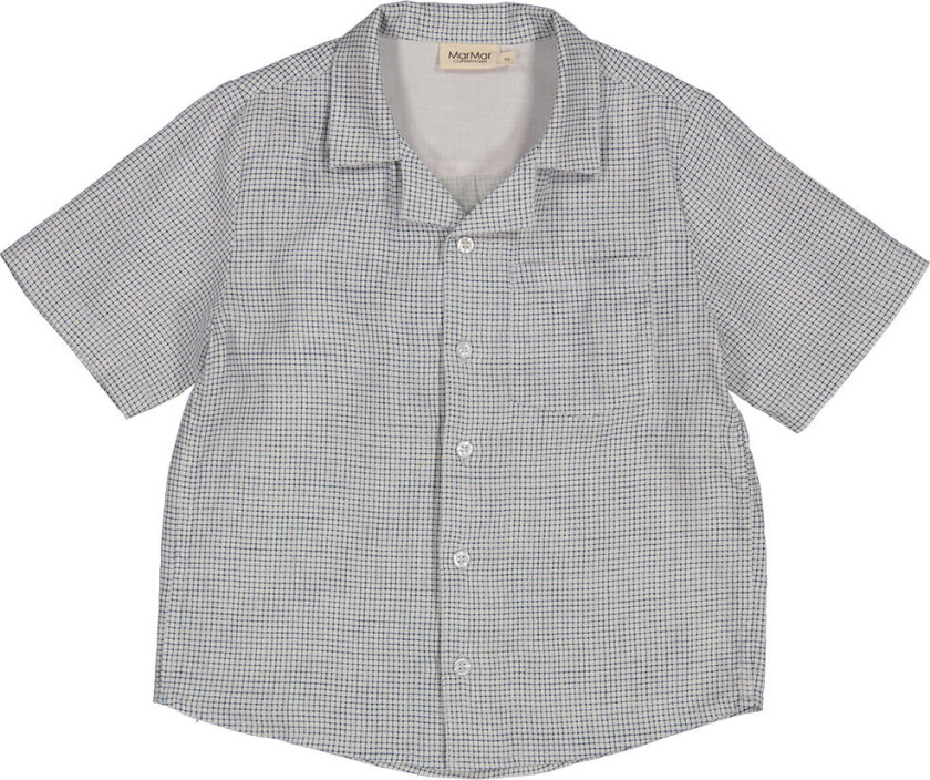 Skjorte - Lin - Ta - Mini Sjekk - - 7 år (122) - Skjorte K/E