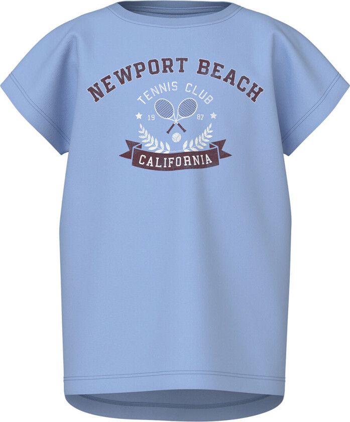 T-skjorte - NkfViolet - Serenity/Newport - - 7-8 år (122-128) - T-skjorte