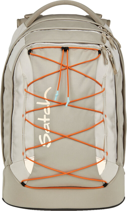 Skolesekk - Pakke - Krysset Sand - - OneSize - Skolesekk