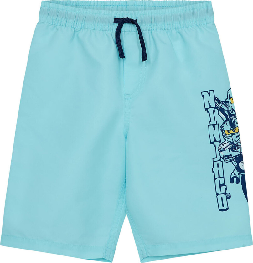 LEGO® Ninjago Badeshorts - LwAgan 306 - UV40+ - Mint m. Trykk - LEGO® Wear - 6 år (116) - Badetøy