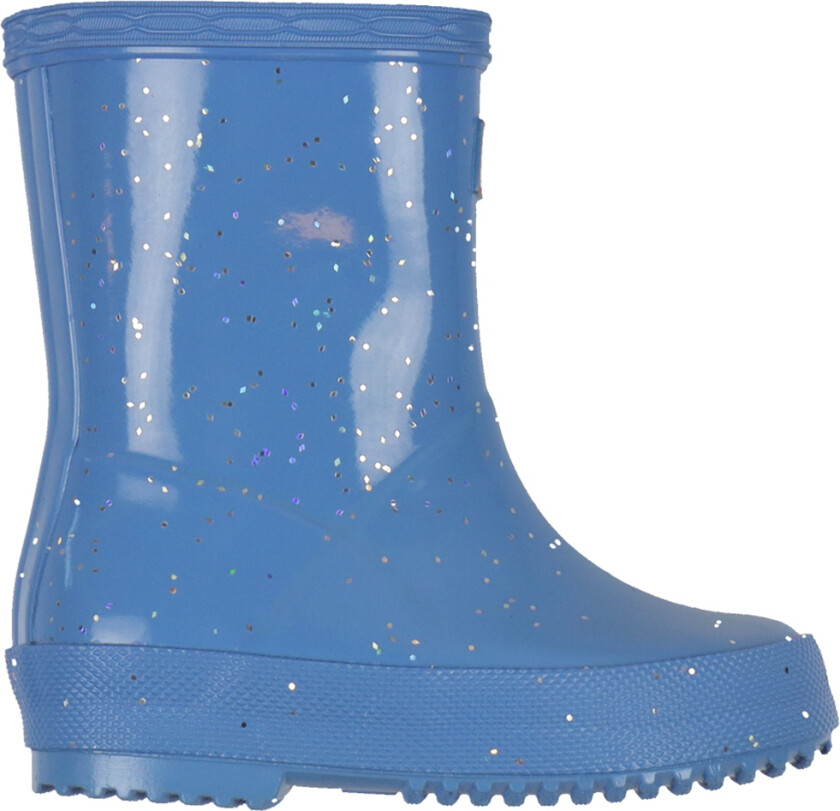 Gummistøvler - Kids First Giant Glitter - Azure Blue - - 21 - Gummistøvler