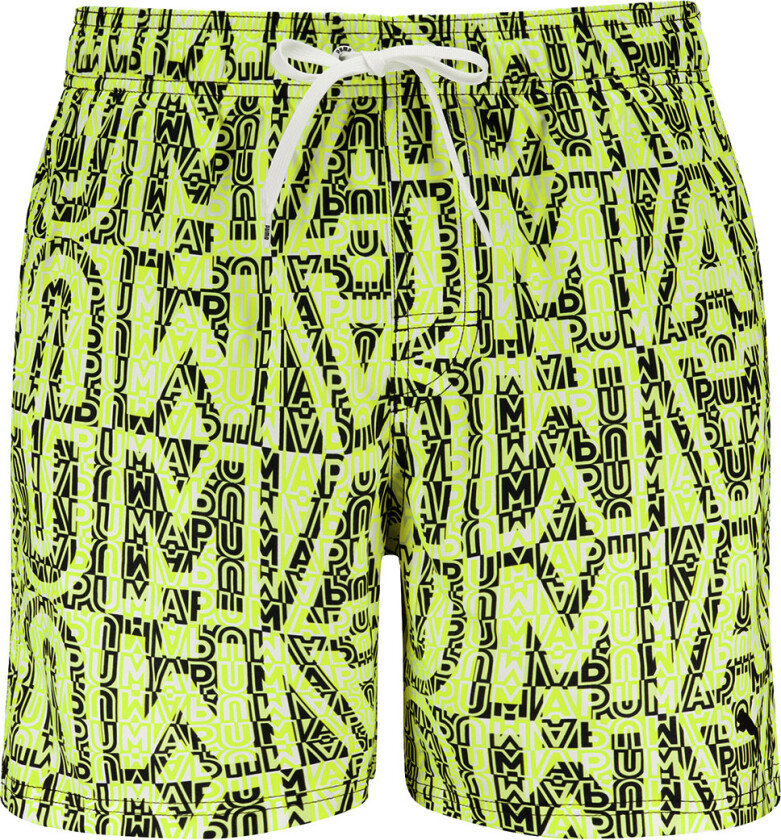 Badeshorts - Lemon/Svart - - XS - Xtra Small - Badetøy