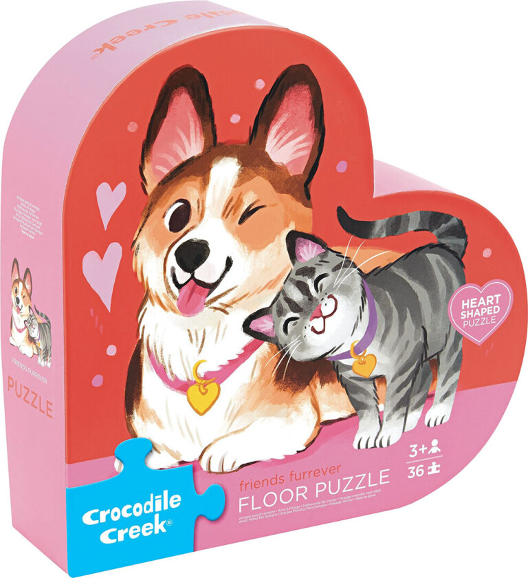 Puslespill - 36 Brikker - Friends Fur-Ever - - OneSize - Puslespill