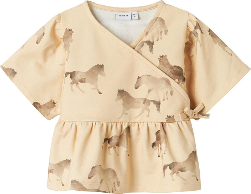 T-skjorte - Svette - NmfHelva - Søn Kiss m. Hester - - 4 år (104) - T-skjorte