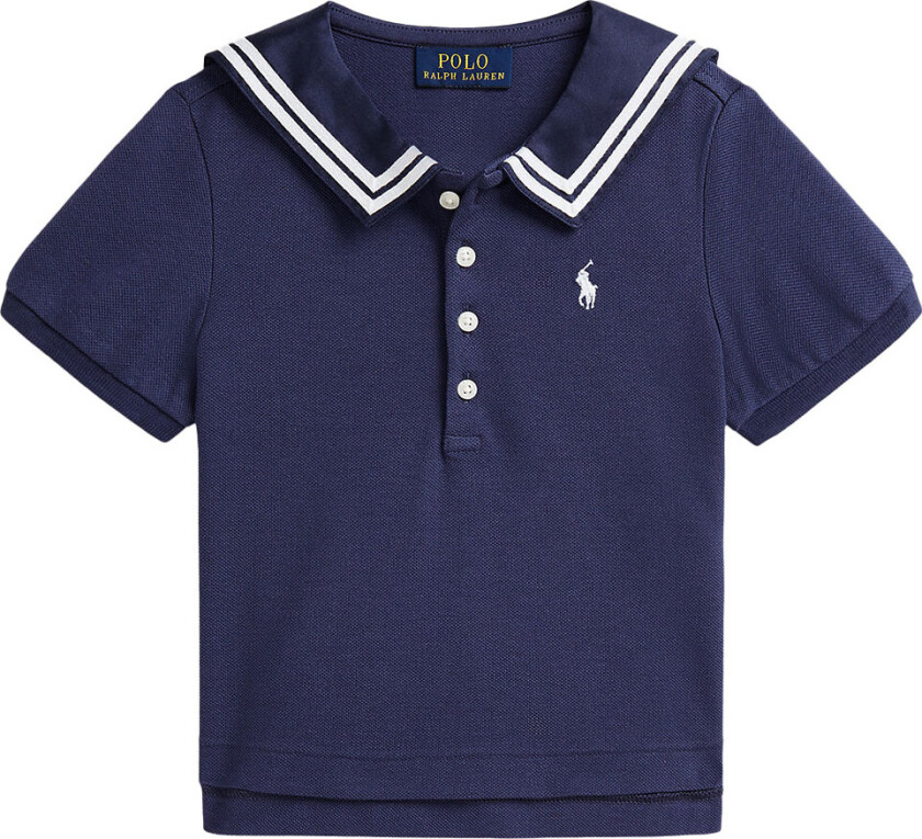 Polo - Sailor - Navy m. Hvit - - 5 år (110) - Polo