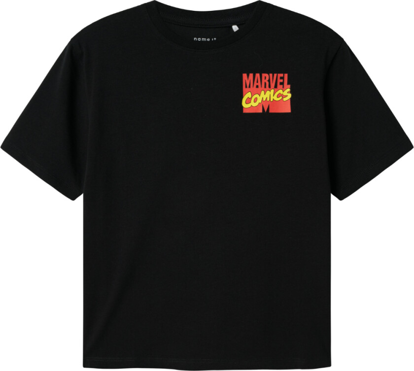 T-skjorte - NkmAdriel - Black - - 9-10 år (134-140) - T-skjorte