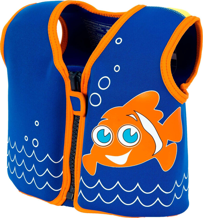 svømmevest - 1,5-3 år Blå / oransje