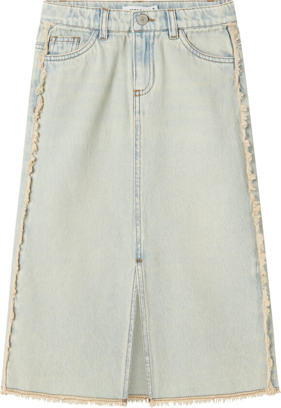 Skjørt - NkfGami - Vintage Lyseblå Denim - - 11 år (146) - Skjørt
