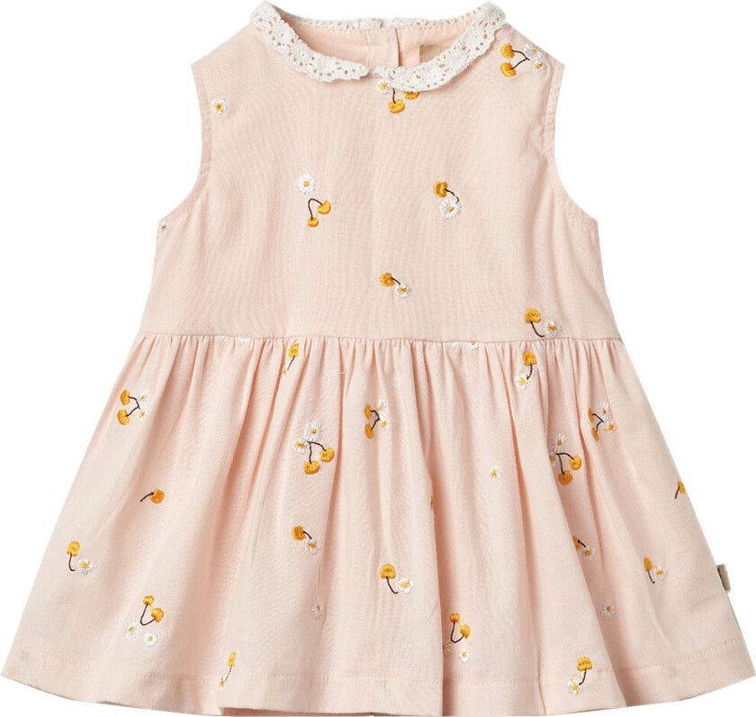 Kjole - Elma - Powder Yellow Kirsebær - - 2 år (92) - Kjole