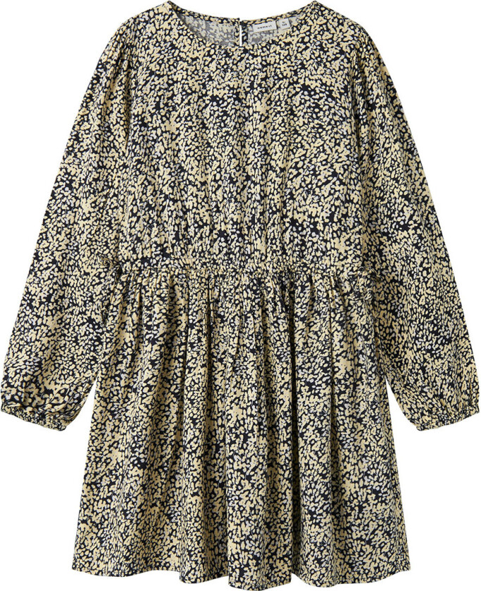 Kjole - NkfTirolle - Pastel Yellow - - 10 år (140) - Kjole