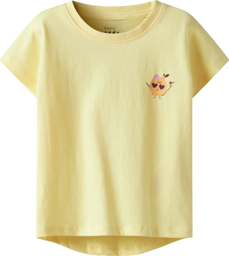 T-skjorte - NmfVarutti - Lemon Marengs/Lemon - - 3 år (98) - T-skjorte