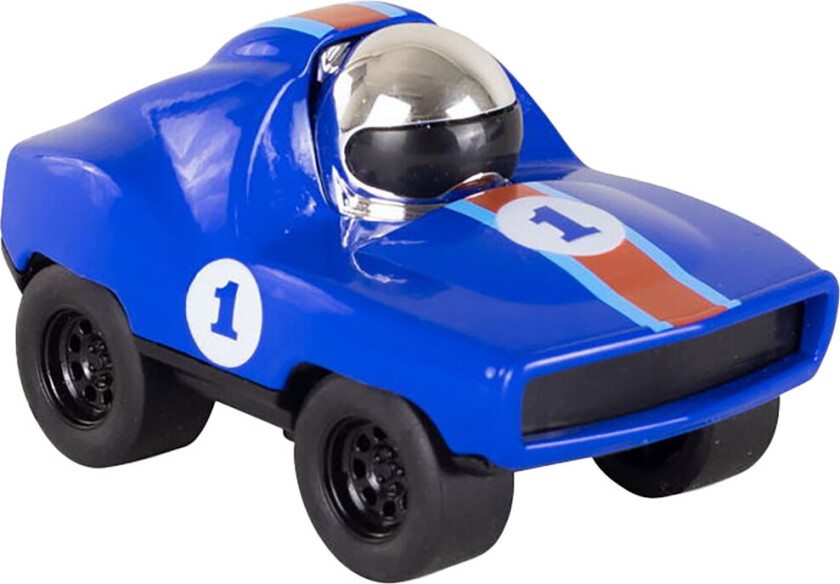 Racerbil - Trykk på To Go - Blå - - OneSize - Bil