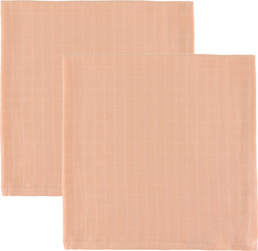 Stoffklutene - 70x70 cm - 2-pack - Blush - - OneSize - Gulpeklut