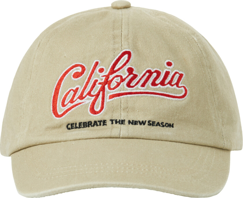 Caps - NkmLinus - Peyote m. Trykk - - 51-52 cm - Caps