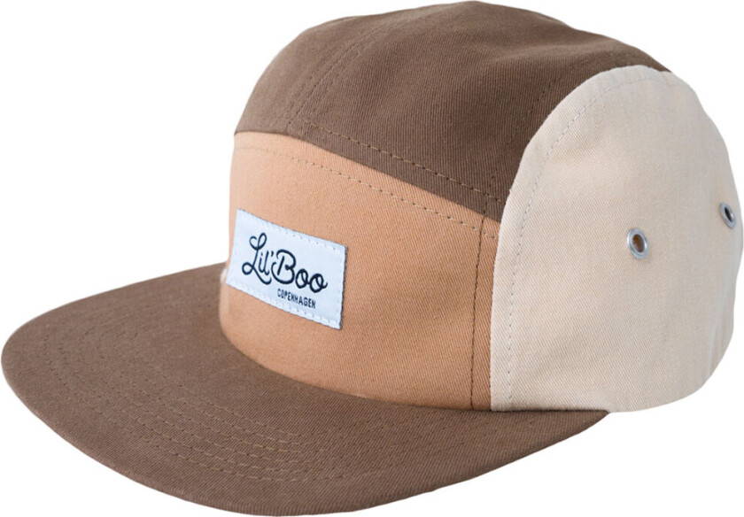 Caps - Blokk Brown 5-panel - Brun - - 50-53 cm - Caps