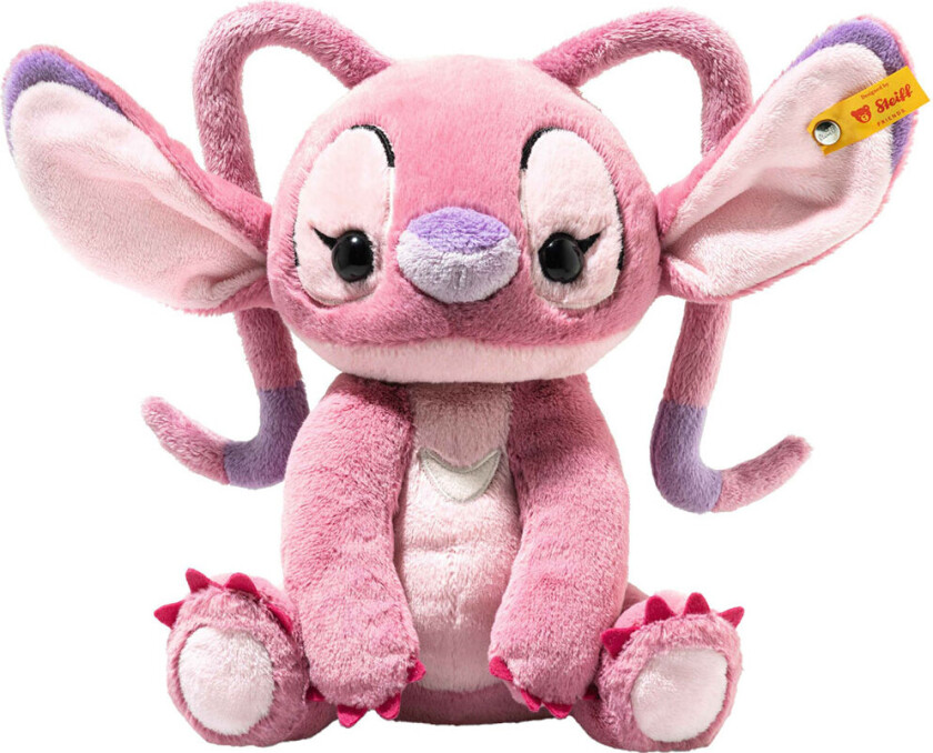 Kosedyr - 23 cm - Disney Originals Angel - Rosa - - OneSize - Kosedyr