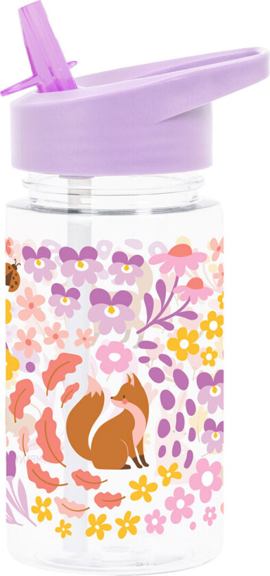 Drikkeflaske - 450 ml - Flower Garden - - OneSize - Drikkeflaske