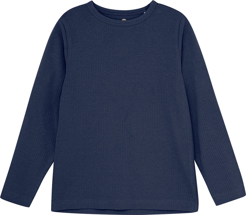 Genser - Rib - Indigo Blue - - 1½ år (86) - Genser