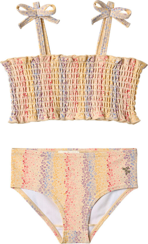 Bikini - Carla - UV40+ - Multi Rainbow - - 7 år (122) - Bikini