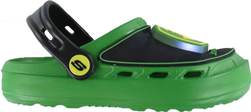 Sandaler m. Lys - John Deere - Svart/Grønn - - 29 - Sandals