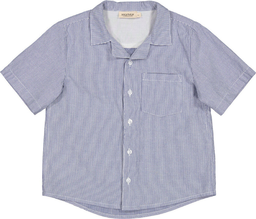 Skjorte - Ta - Navy Stripe - - 6 år (116) - Skjorte K/E