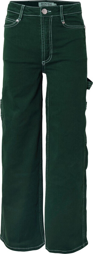 Jeans - Worker Denim - Dark Olive - - 8 år (128) - Jeans