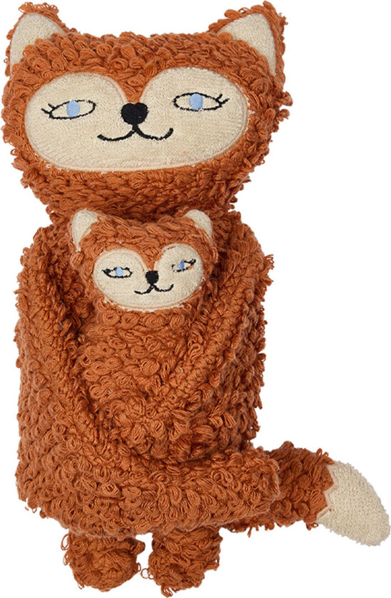 Kosedyr - Frida og Baby Felix Fox - Caramel - - OneSize - Kosedyr