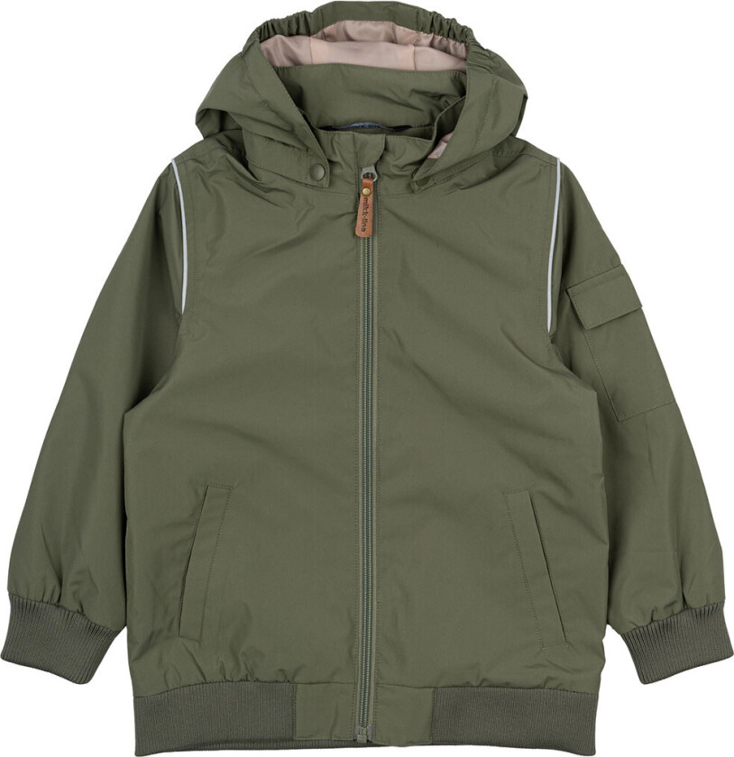 Skalljakke - Dusty Olive - - 7 år (122) - Vinterjakke