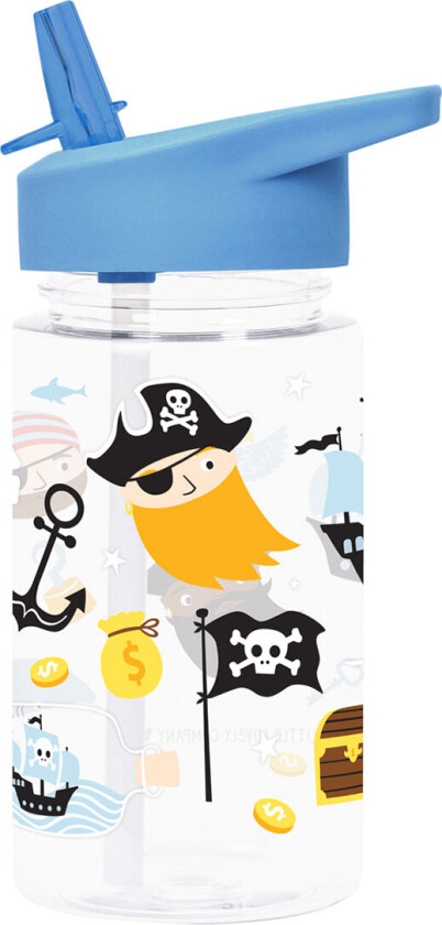 Drikkeflaske - 450 ml - Pirater - - OneSize - Drikkeflaske