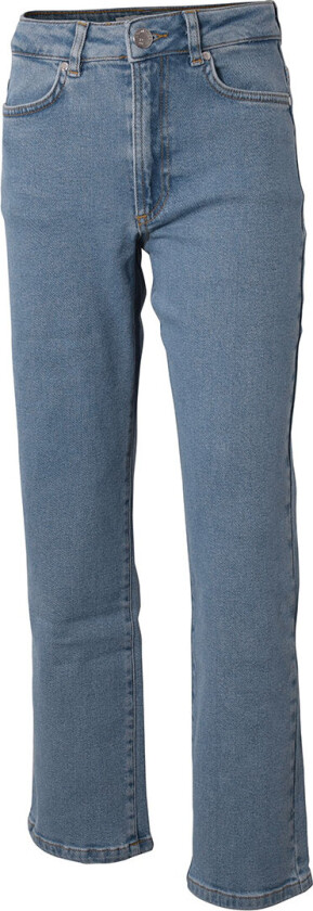 Jeans - Halvvid - Light Stone Vask - - 8 år (128) - Jeans