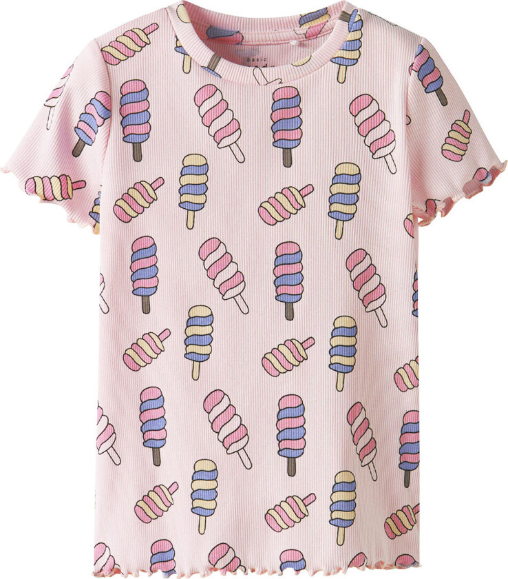 T-skjorte - NmfVemma - Ballerina/Is - - 2 år (92) - T-skjorte