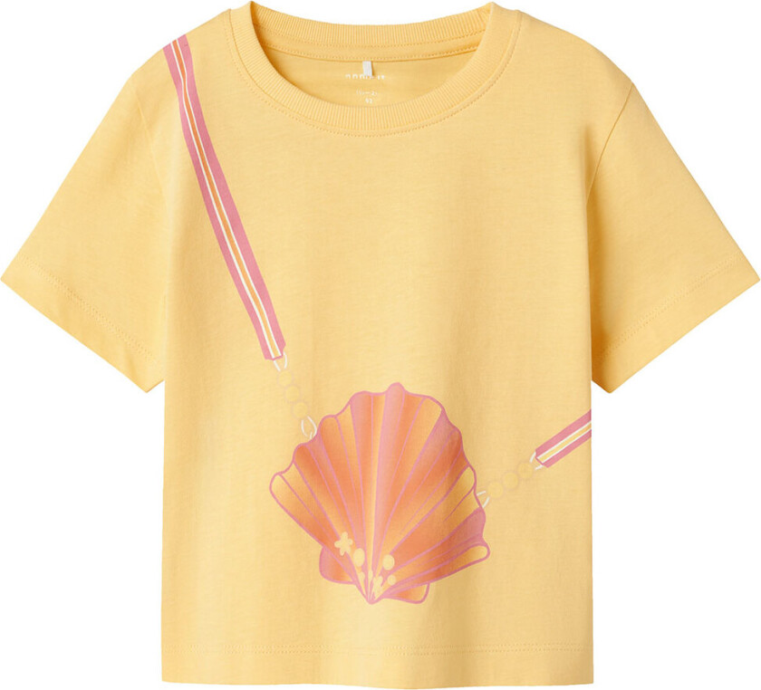 T-skjorte - NmfJassa - Golden Haze - - 4 år (104) - T-skjorte