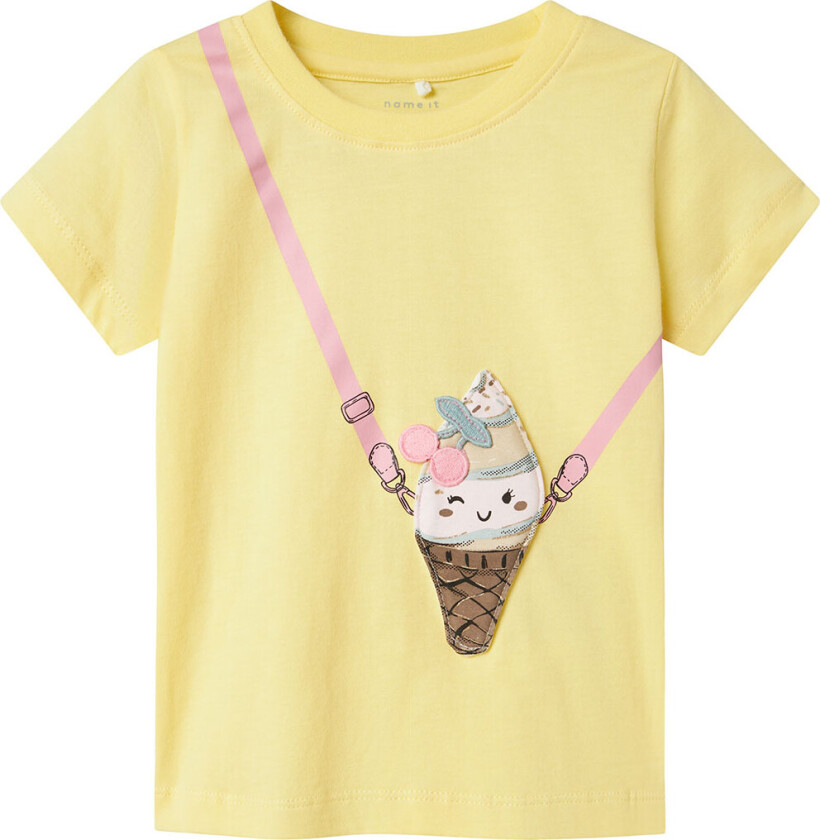 T-skjorte - NmfJola - Lemon Marengs - - 2 år (92) - T-skjorte